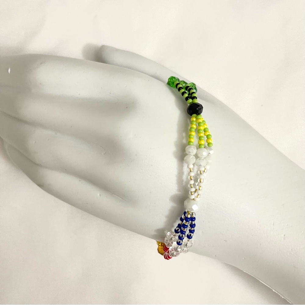 7 powers three strand bracelet for women’s or men’s - Picture 2 of 2